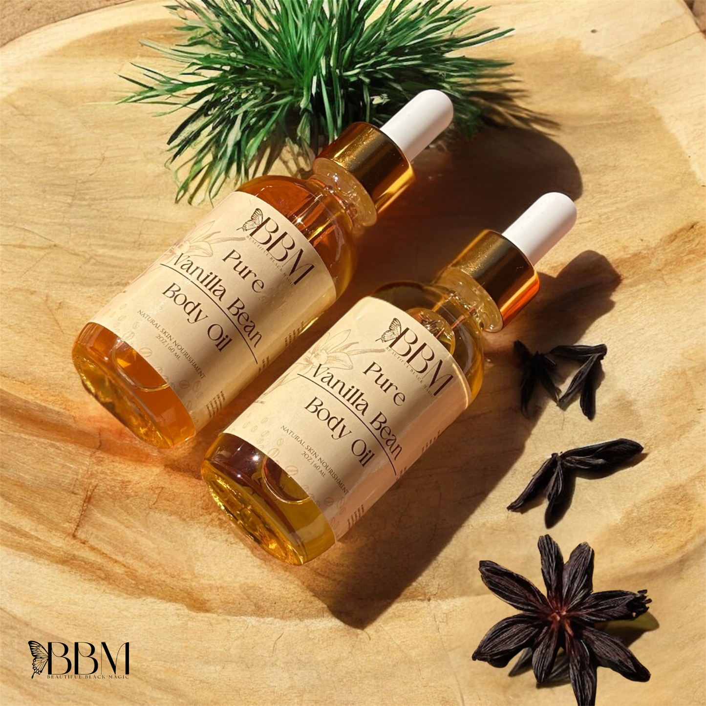 PURE VANILLA BEAN BODY OIL