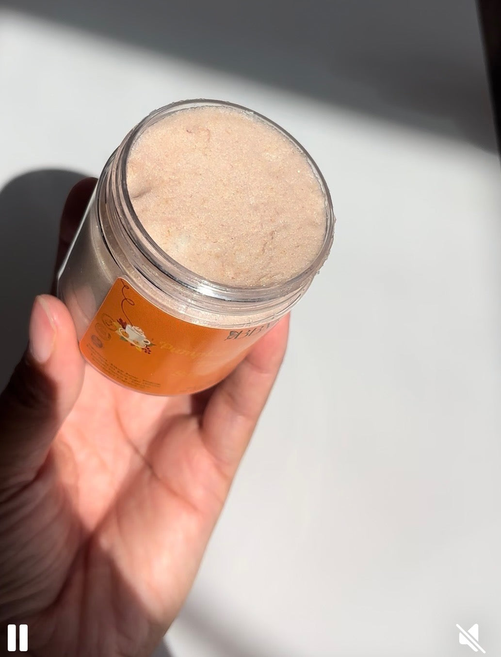 Sweet Pumpkin Latte Foaming Sugar Scrub